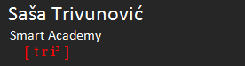 Saša Trivunović